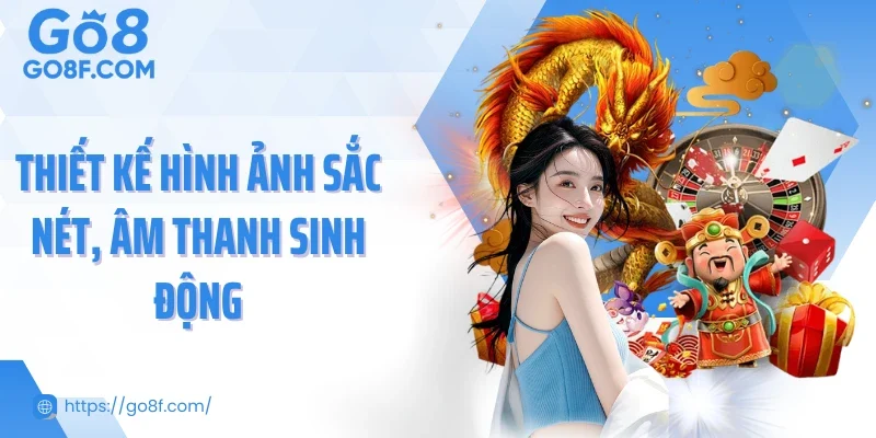 Thiết kế hình ảnh sắc nét, âm thanh sinh động